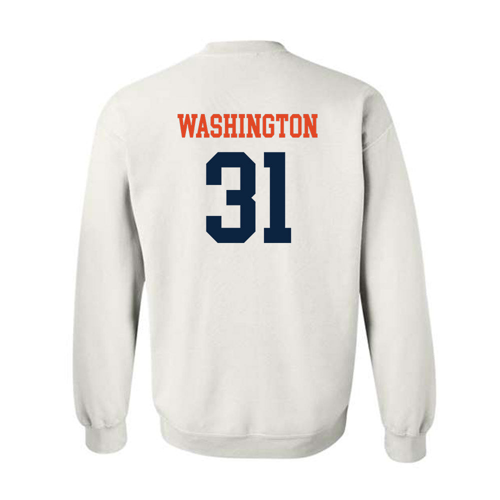 Syracuse - NCAA Football : Marcus Washington - Fashion Shersey Crewneck Sweatshirt