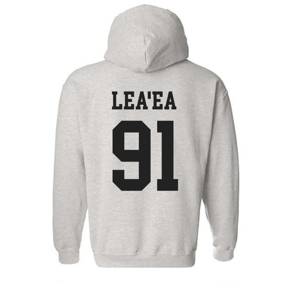 Utah - NCAA Football : Jonah Lea'ea - Vintage Football Hooded Sweatshirt