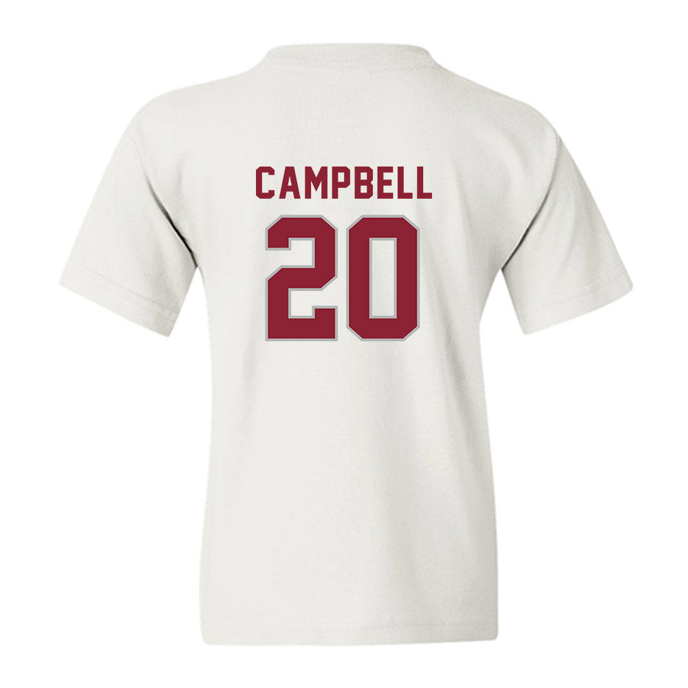 Troy - NCAA Football : Keyshawn Campbell - Youth T-Shirt-1