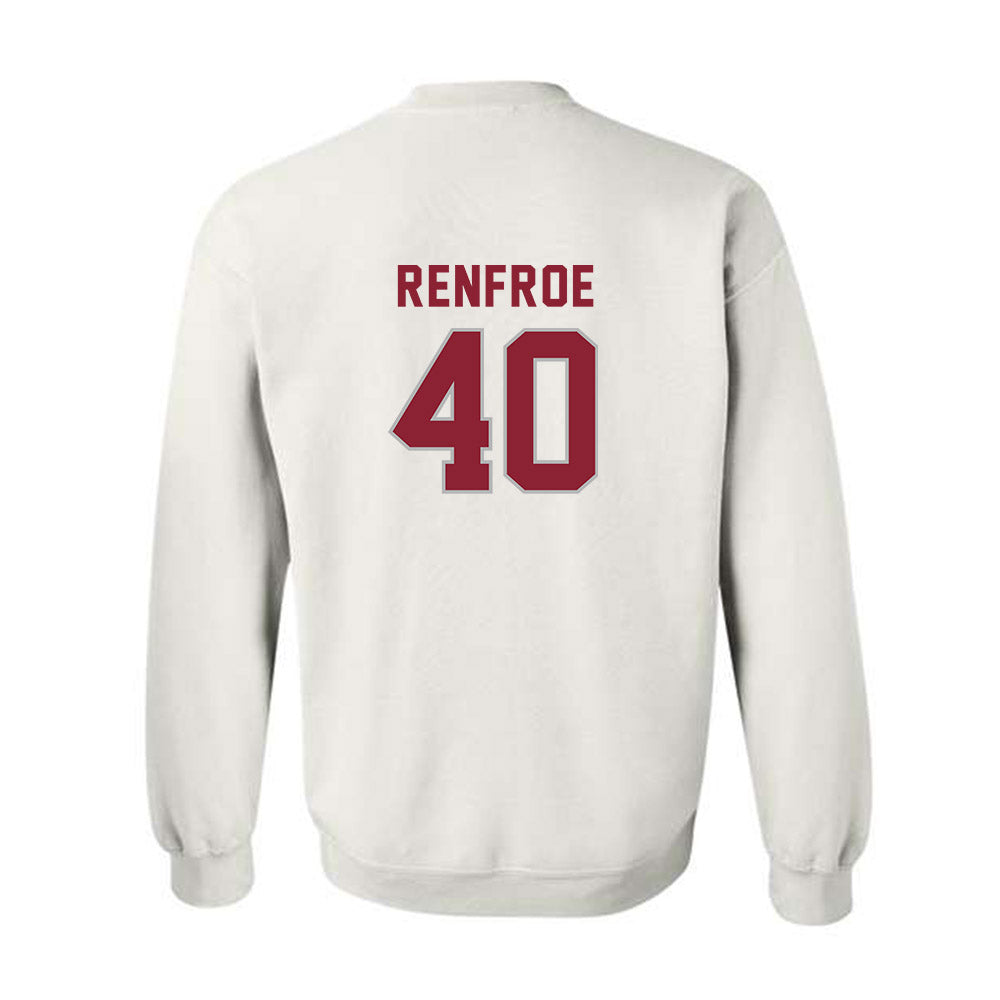 Troy - NCAA Football : Scott Renfroe - Crewneck Sweatshirt-1