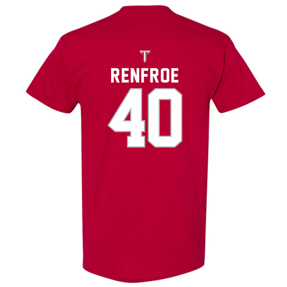 Troy - NCAA Football : Scott Renfroe - T-Shirt-1