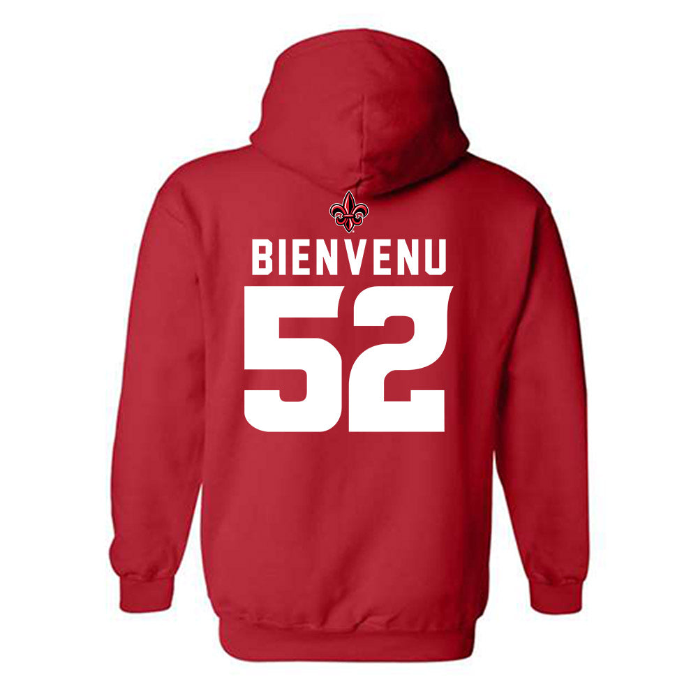 Louisiana - NCAA Football : Benjamin Bienvenu - Sports Shersey Hooded Sweatshirt