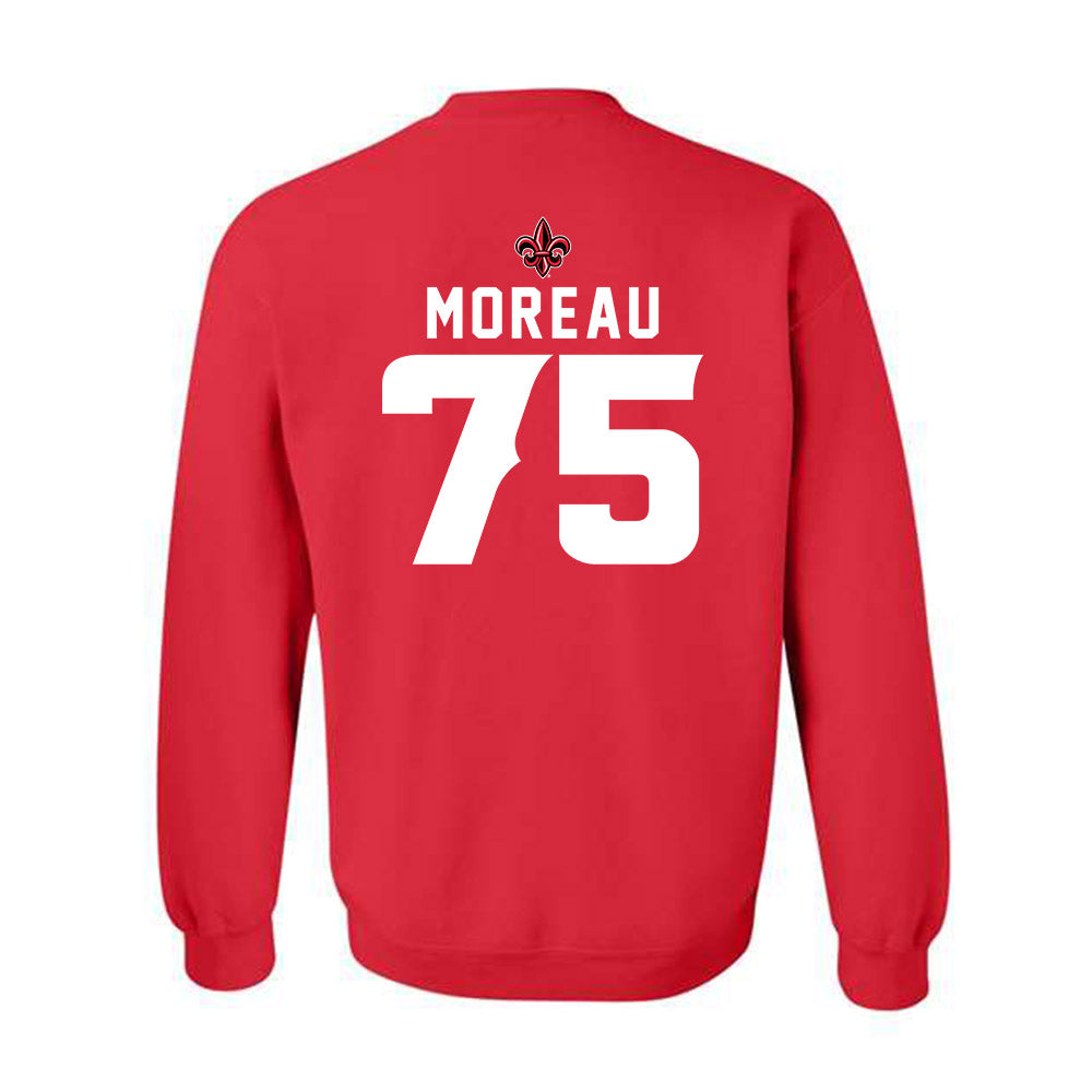 Louisiana - NCAA Football : Kaden Moreau - Sports Shersey Crewneck Sweatshirt