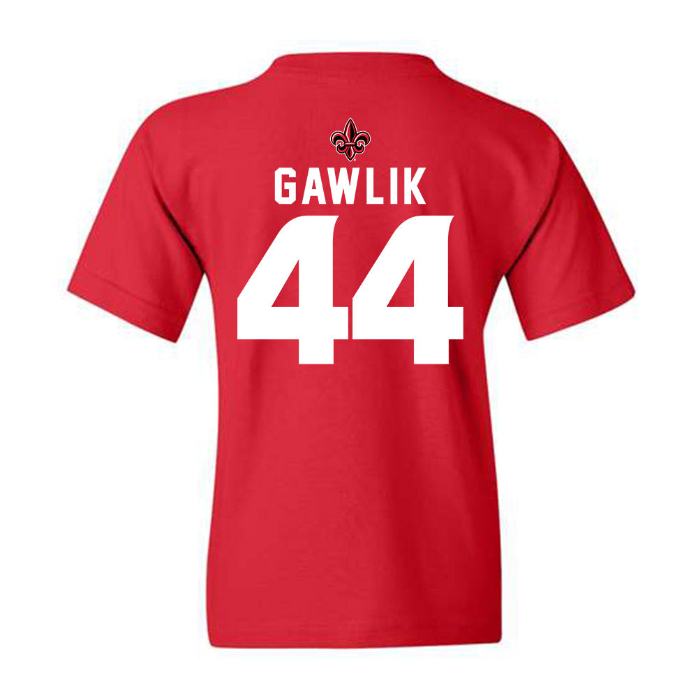Louisiana - NCAA Football : Teddy Gawlik - Sports Shersey Youth T-Shirt
