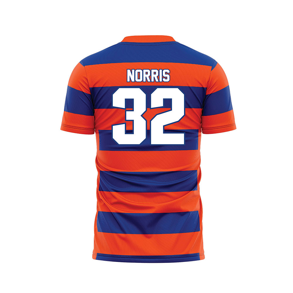 Florida - NCAA Women's Soccer : Nylah Norris - Striped Soccer Jersey-1