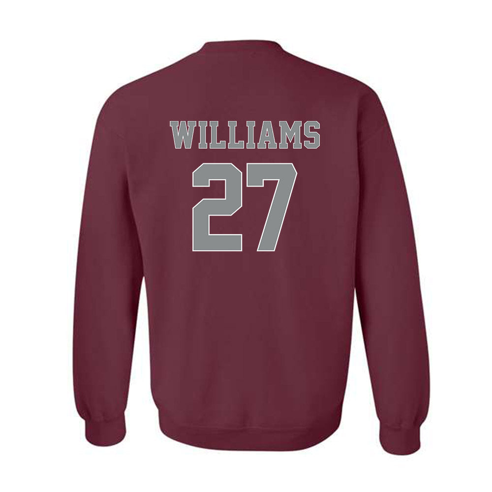 NCCU - NCAA Football : Cameron Williams - Classic Shersey Crewneck Sweatshirt-1