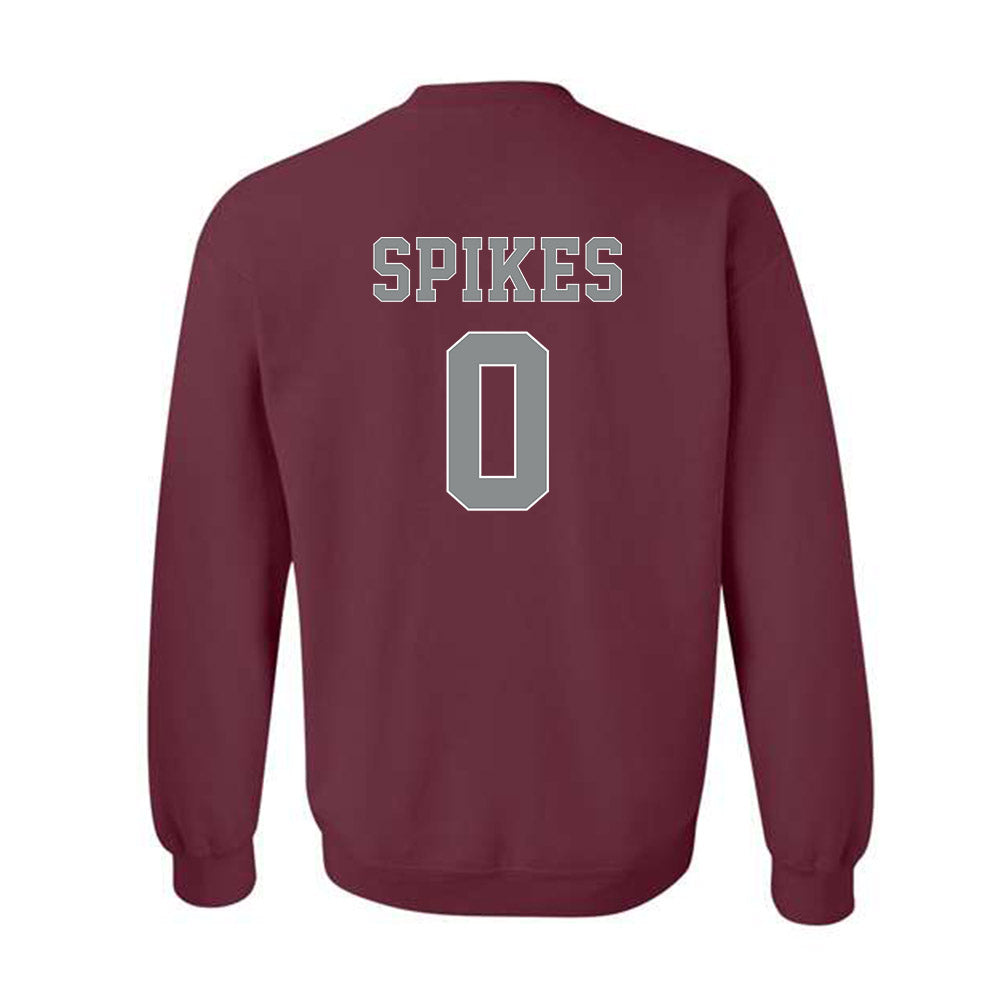 NCCU - NCAA Football : Chauncey Spikes - Classic Shersey Crewneck Sweatshirt-1