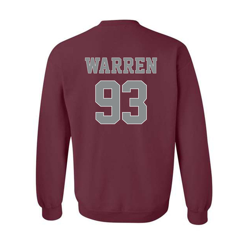 NCCU - NCAA Football : Jaden Warren - Crewneck Sweatshirt
