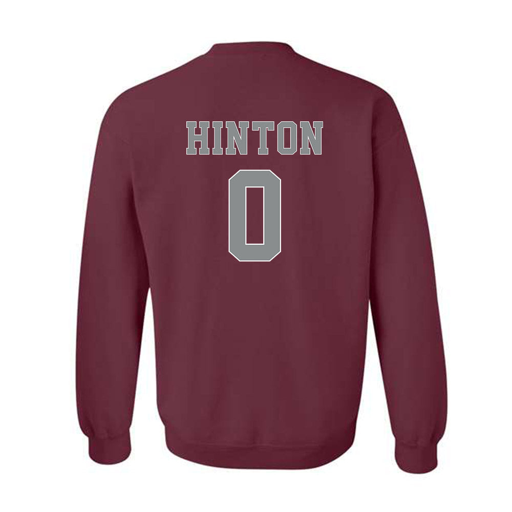 NCCU - NCAA Women's Basketball : Aysia Hinton - Classic Shersey Crewneck Sweatshirt-1