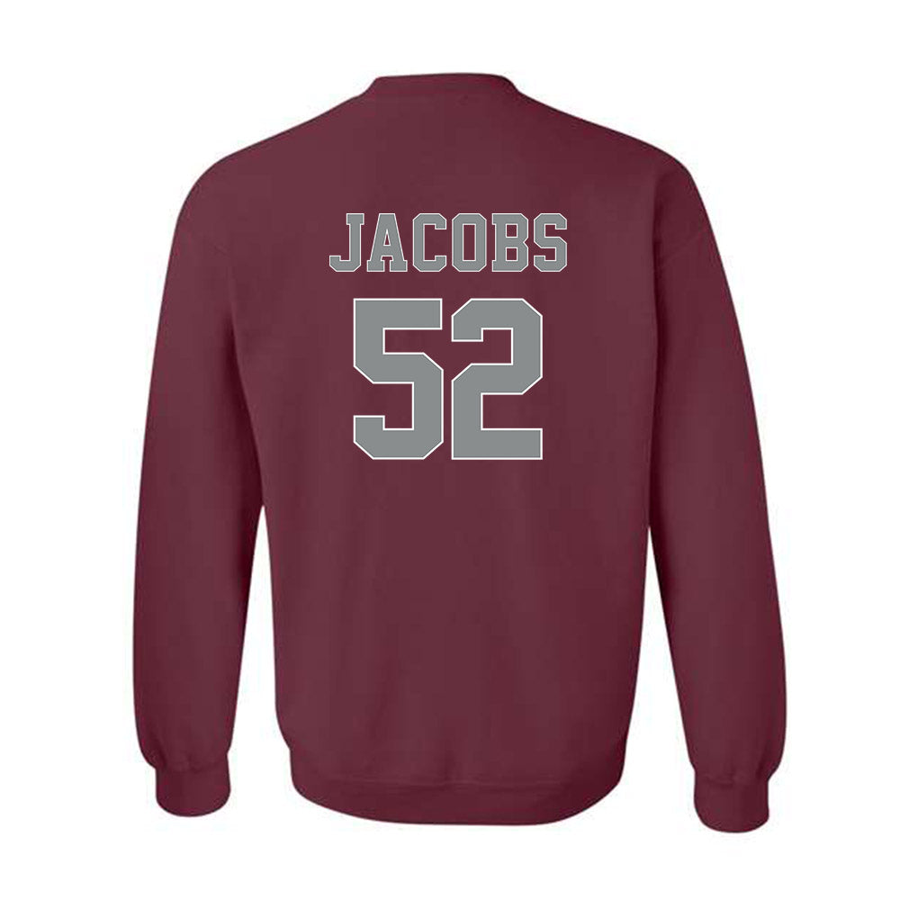 NCCU - NCAA Football : David Jacobs - Classic Shersey Crewneck Sweatshirt-1