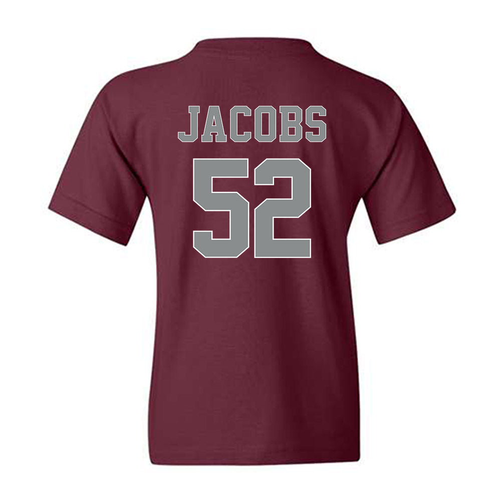 NCCU - NCAA Football : David Jacobs - Classic Shersey Youth T-Shirt-1