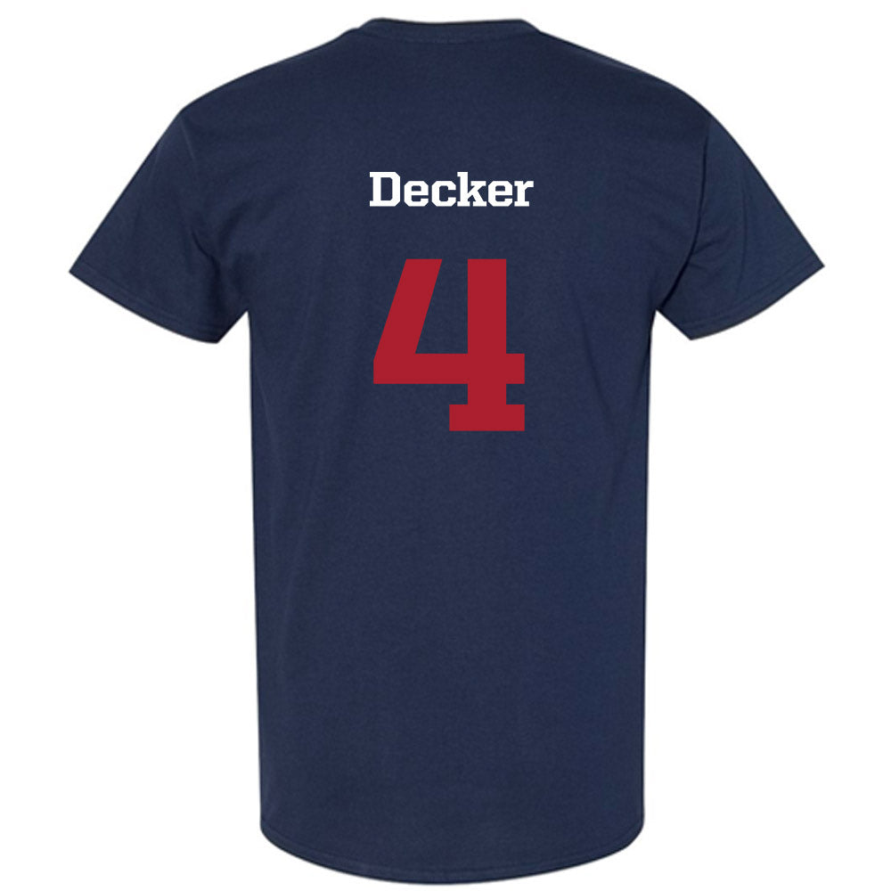 Liberty - NCAA Men's Basketball : Brett Decker - Sports Shersey T-Shirt