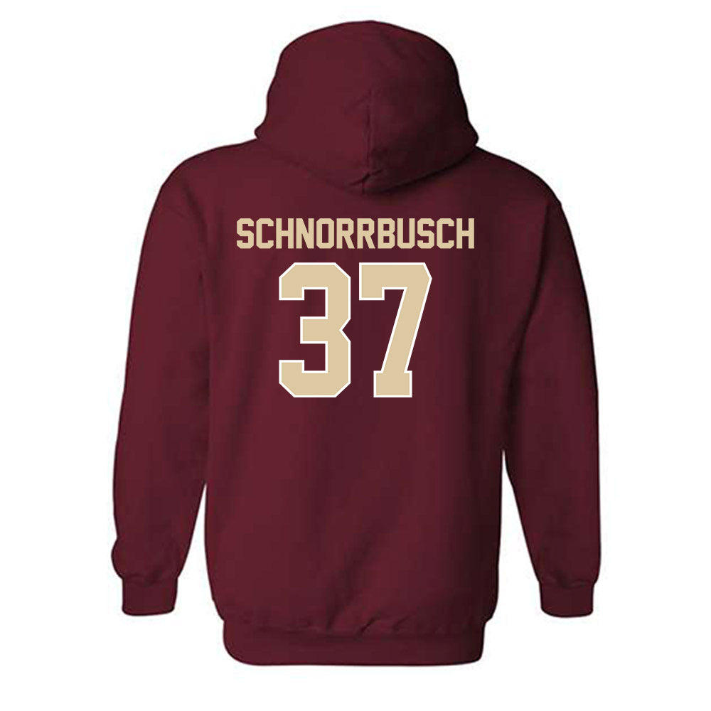 Boston College - NCAA Football : Zach Schnorrbusch - Hooded Sweatshirt