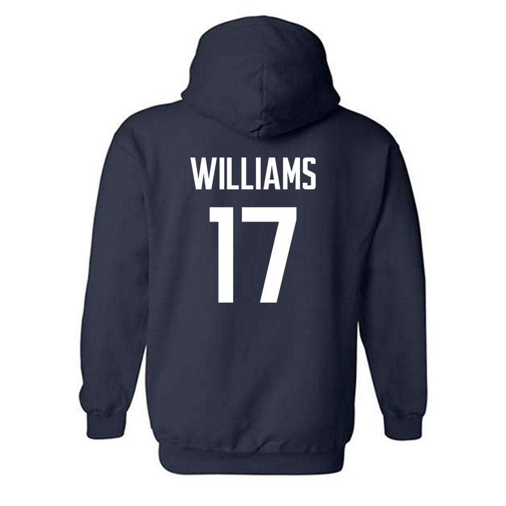 UConn - NCAA Football : Teddy Williams - Classic Shersey Hooded Sweatshirt