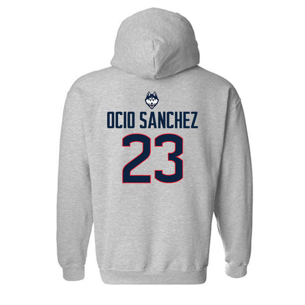UConn - NCAA Women's Soccer : Naia Ocio Sanchez - Classic Shersey Hooded Sweatshirt