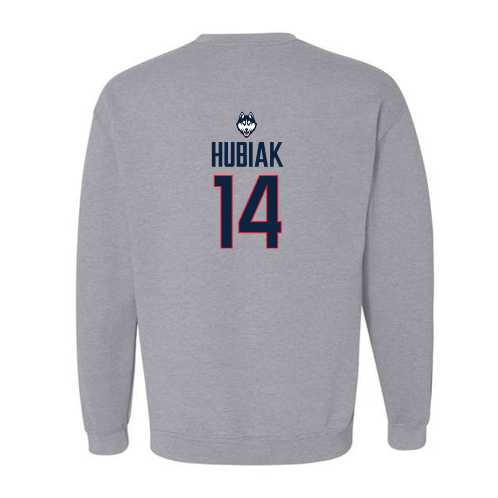UConn - NCAA Women's Lacrosse : Caitlyn Hubiak - Classic Shersey Crewneck Sweatshirt-1