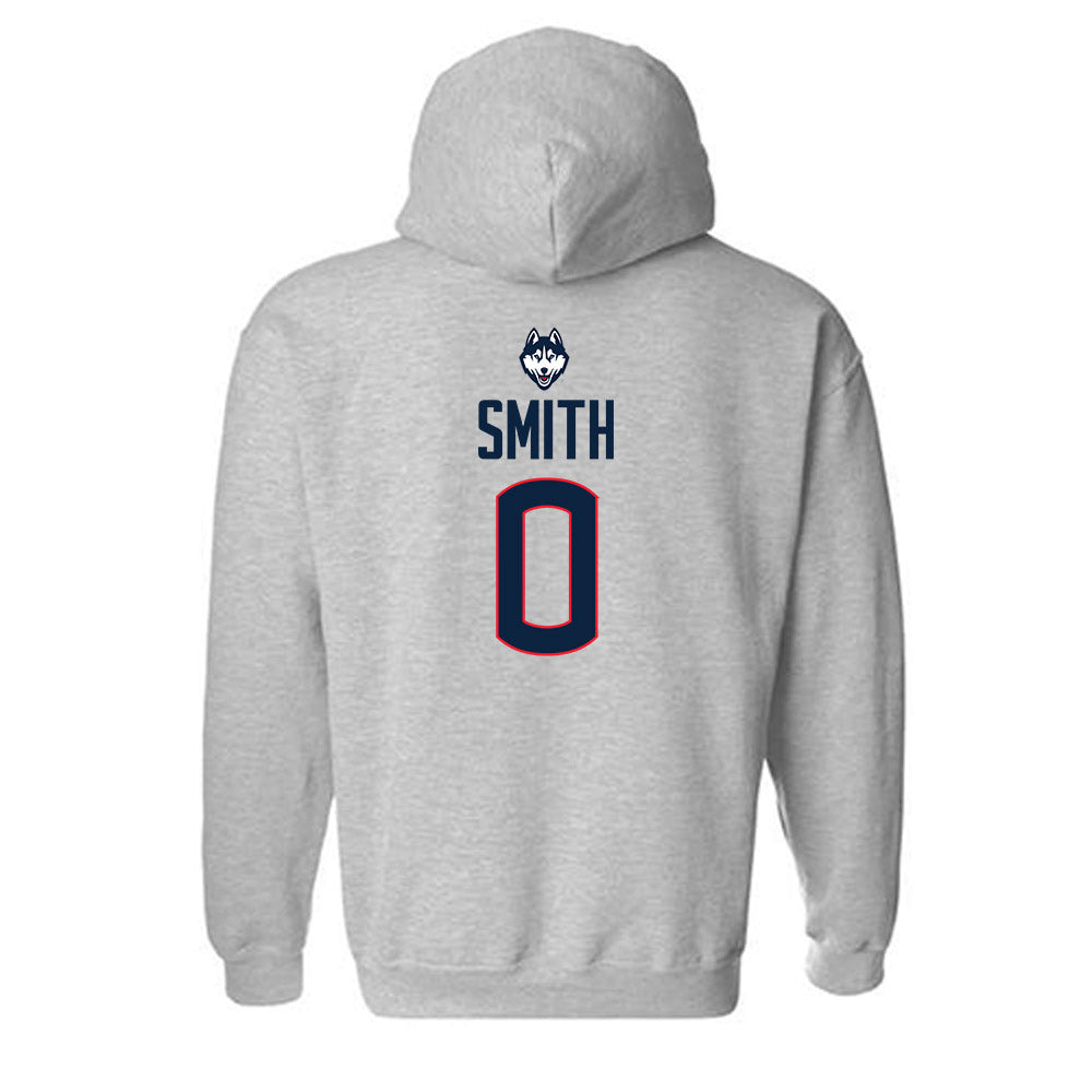 UConn - NCAA Men's Basketball : Malachi Smith - Classic Shersey Hooded Sweatshirt-1