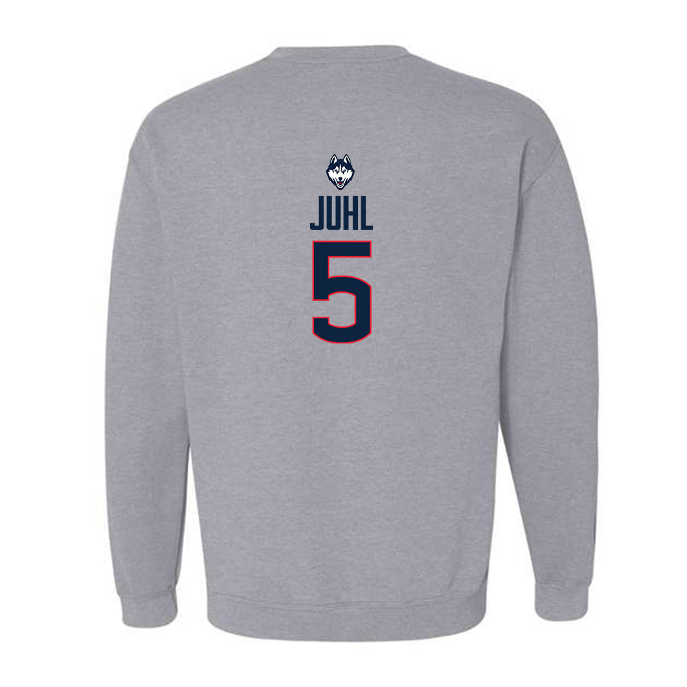 UConn - NCAA Softball : Alexis Juhl - Classic Shersey Crewneck Sweatshirt-1