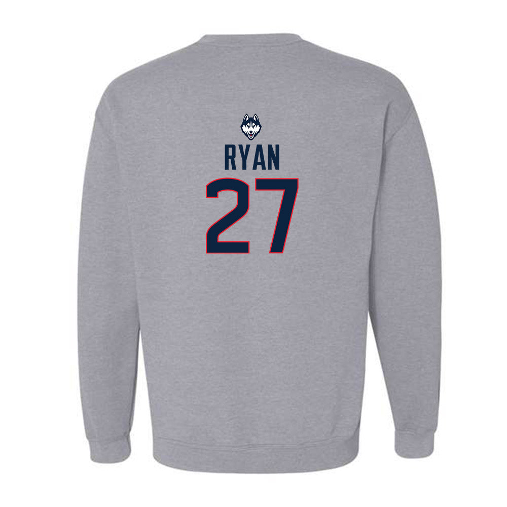 UConn - NCAA Men's Soccer : Jack Ryan - Classic Shersey Crewneck Sweatshirt-1