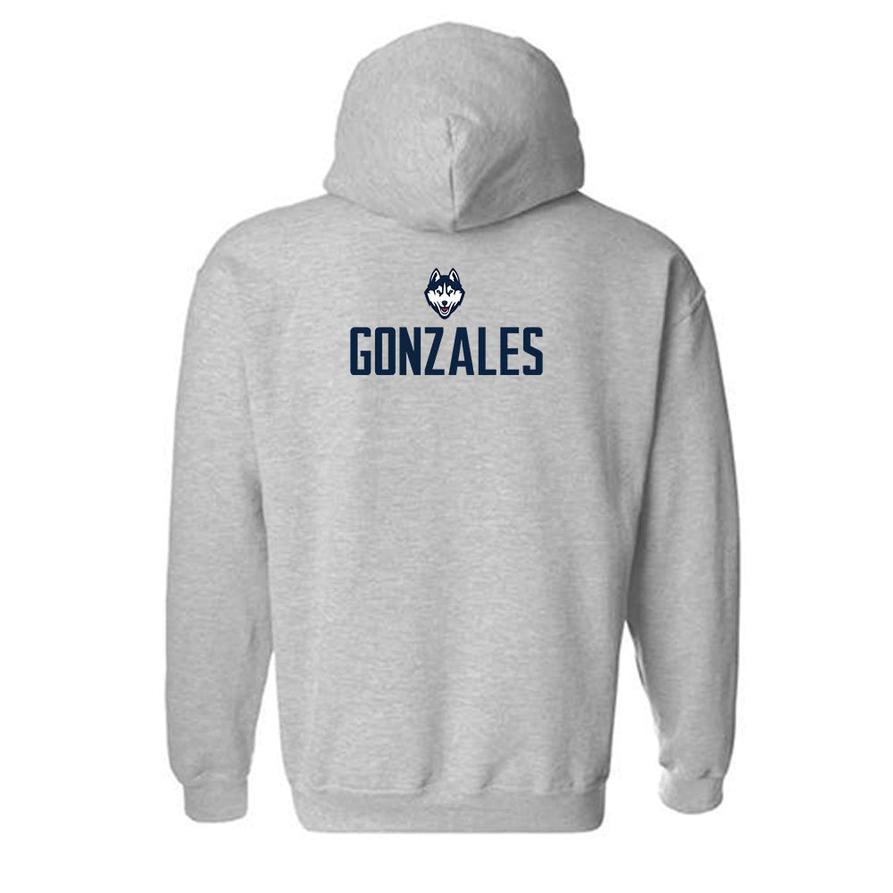 UConn - NCAA Women's Swimming & Diving : Lydia Gonzales - Classic Shersey Hooded Sweatshirt-1