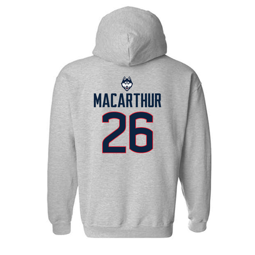 UConn - NCAA Baseball : Grant MacArthur - Classic Shersey Hooded Sweatshirt