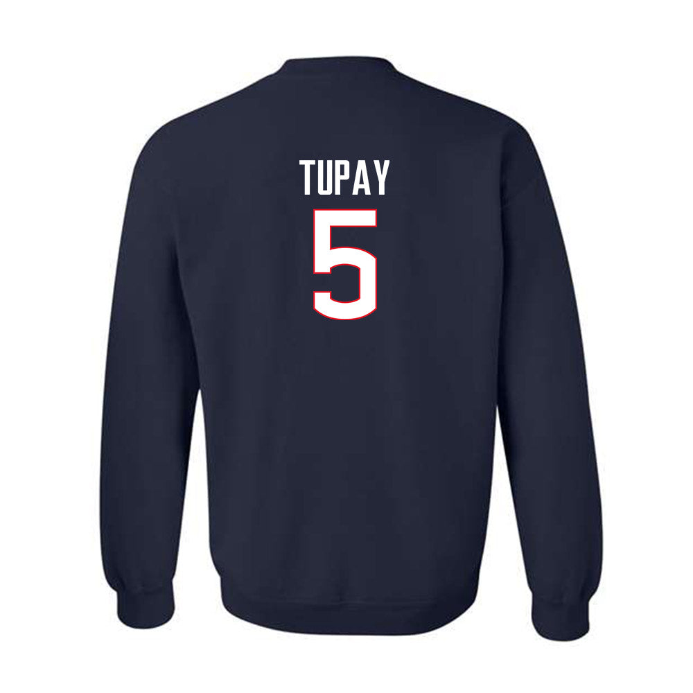 UConn - NCAA Men's Soccer : Alex Tupay - Classic Shersey Crewneck Sweatshirt-1