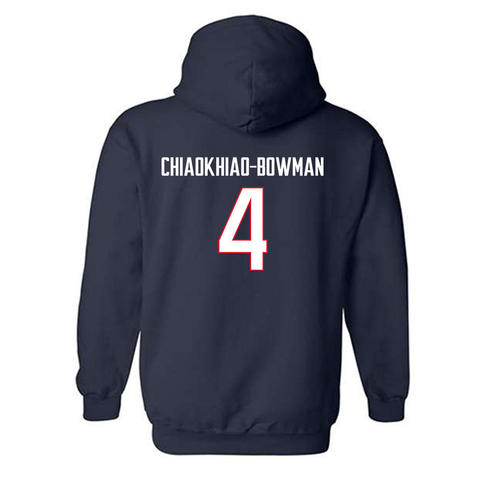 UConn - NCAA Football : Thai Chiaokhiao-Bowman - Classic Shersey Hooded Sweatshirt-1