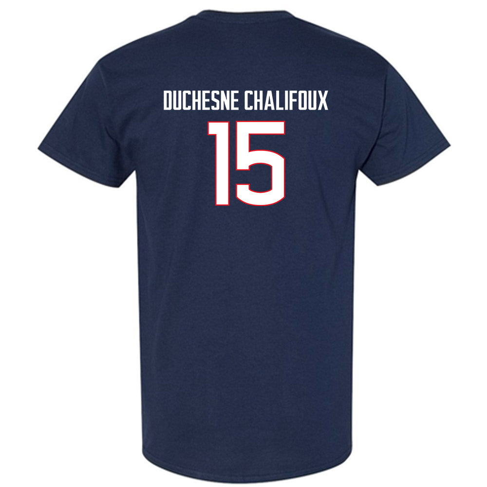 UConn - NCAA Women's Ice Hockey : Meghane Duchesne Chalifoux - Classic Shersey T-Shirt-1