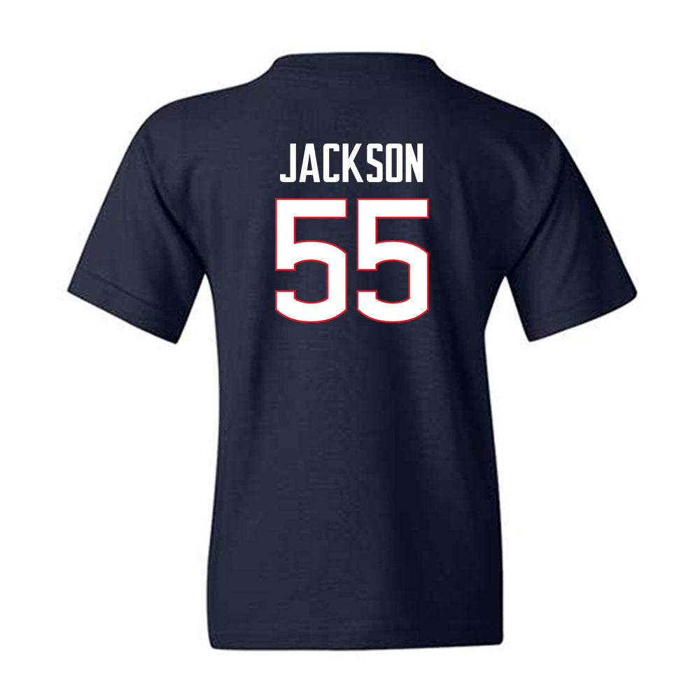 UConn - NCAA Football : Vincent Jackson - Classic Shersey Youth T-Shirt-1