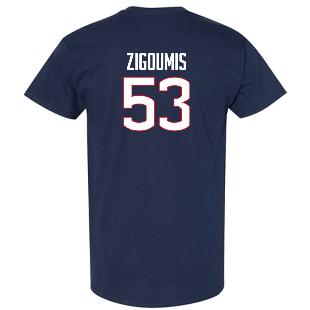UConn - NCAA Football : Christos Zigoumis - Classic Shersey T-Shirt-1