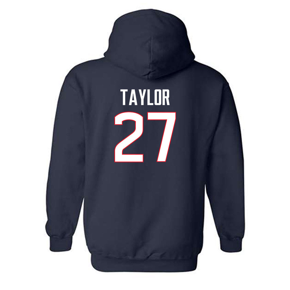 UConn - NCAA Women's Soccer : Lexi Taylor - Classic Shersey Hooded Sweatshirt-1