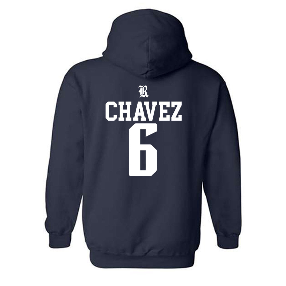 Rice - NCAA Football : Jo Chavez - Classic Shersey Hooded Sweatshirt-1
