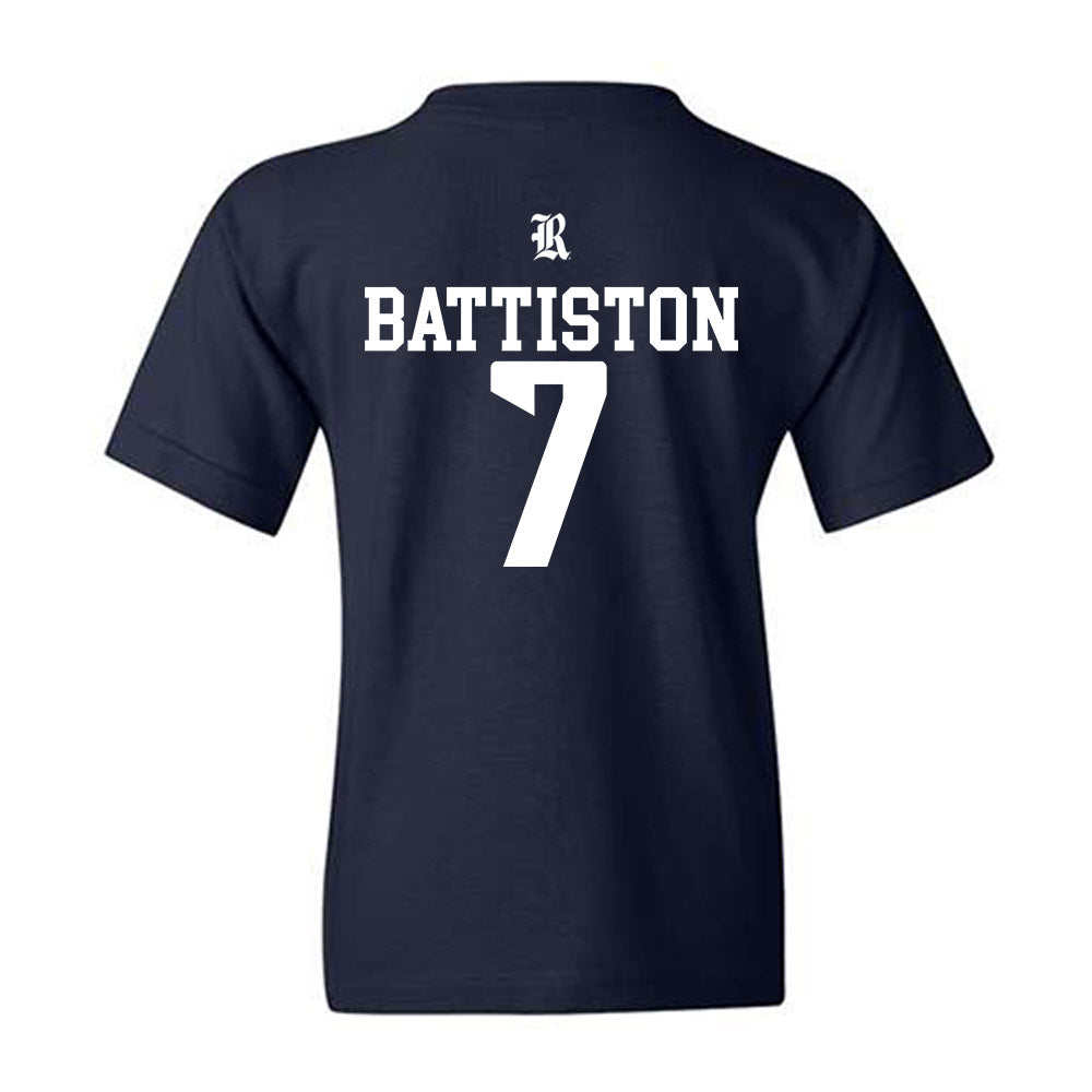 Rice - NCAA Women's Basketball : Louann Battiston - Classic Shersey Youth T-Shirt-1
