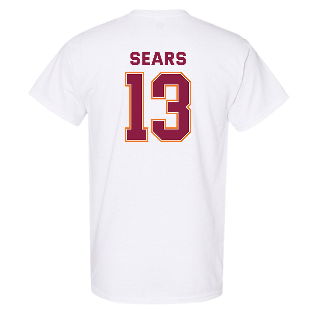 Virginia Tech - NCAA Women's Basketball : Kate Sears - Sports Shersey T-Shirt-1
