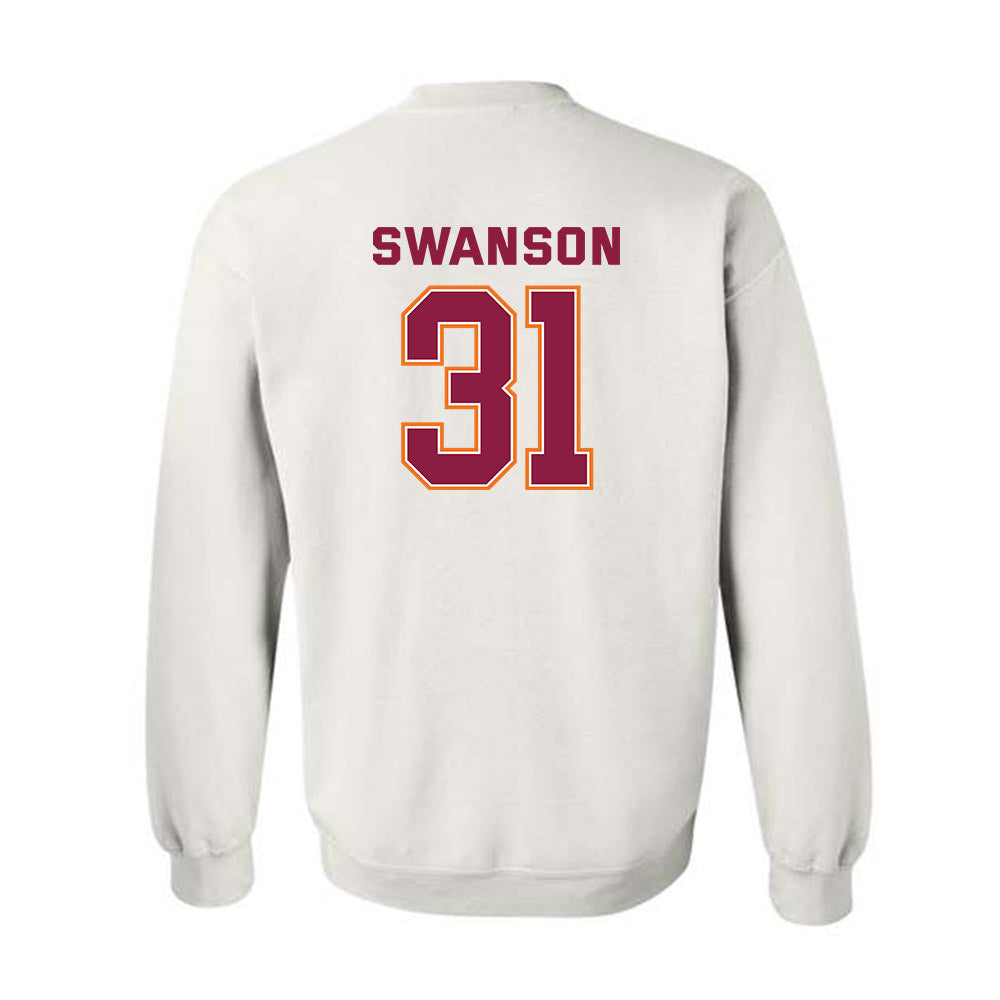 Virginia Tech - NCAA Women's Basketball : Sophie Swanson - Sports Shersey Crewneck Sweatshirt-1