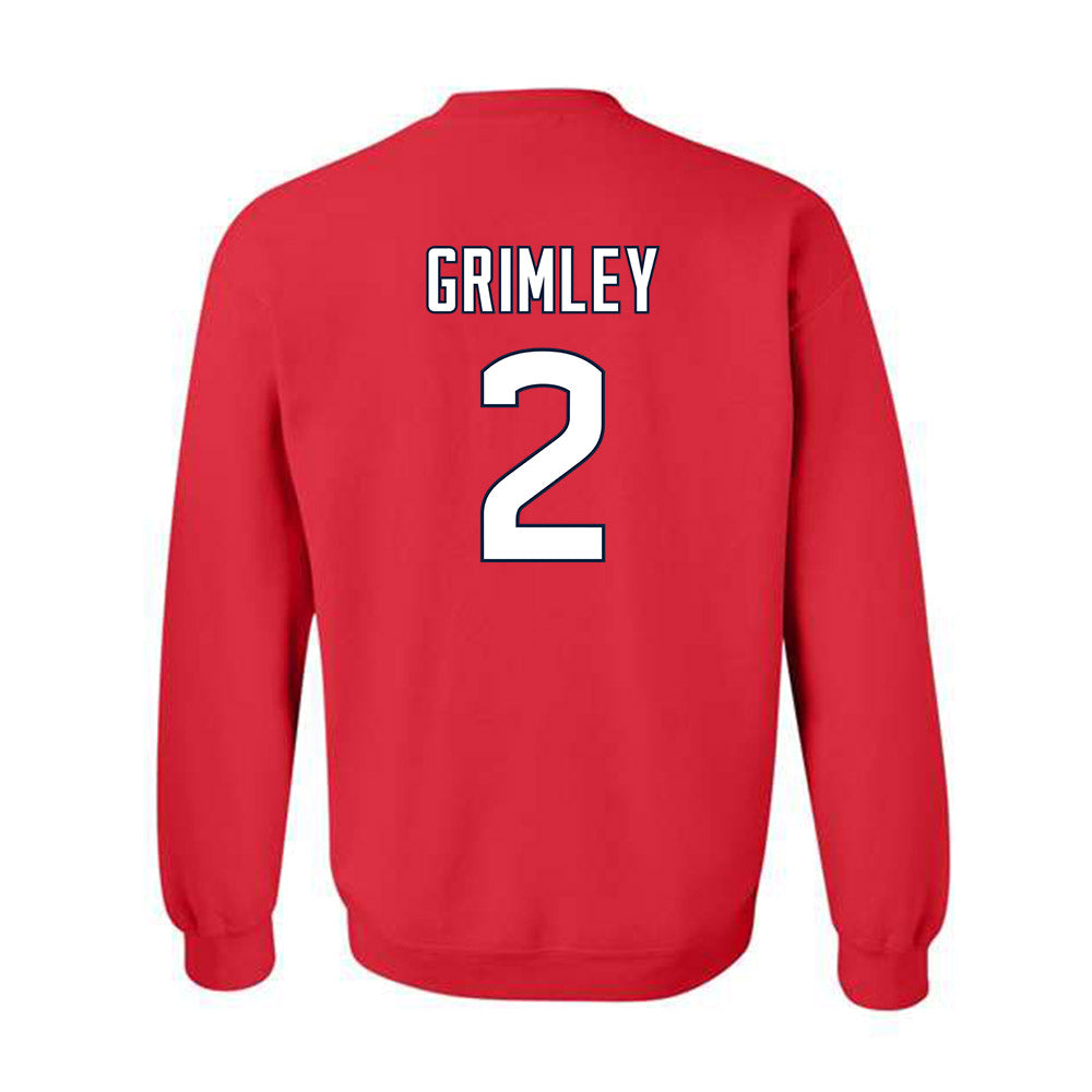 UConn - NCAA Women's Ice Hockey : Camryn Grimley - Sports Shersey Crewneck Sweatshirt-1
