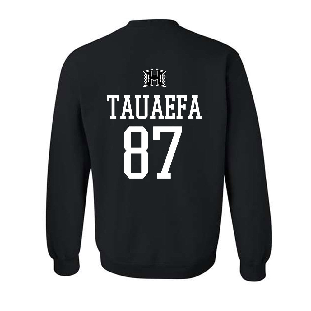 Hawaii - NCAA Football : Devon Tauaefa - Classic Shersey Crewneck Sweatshirt-1