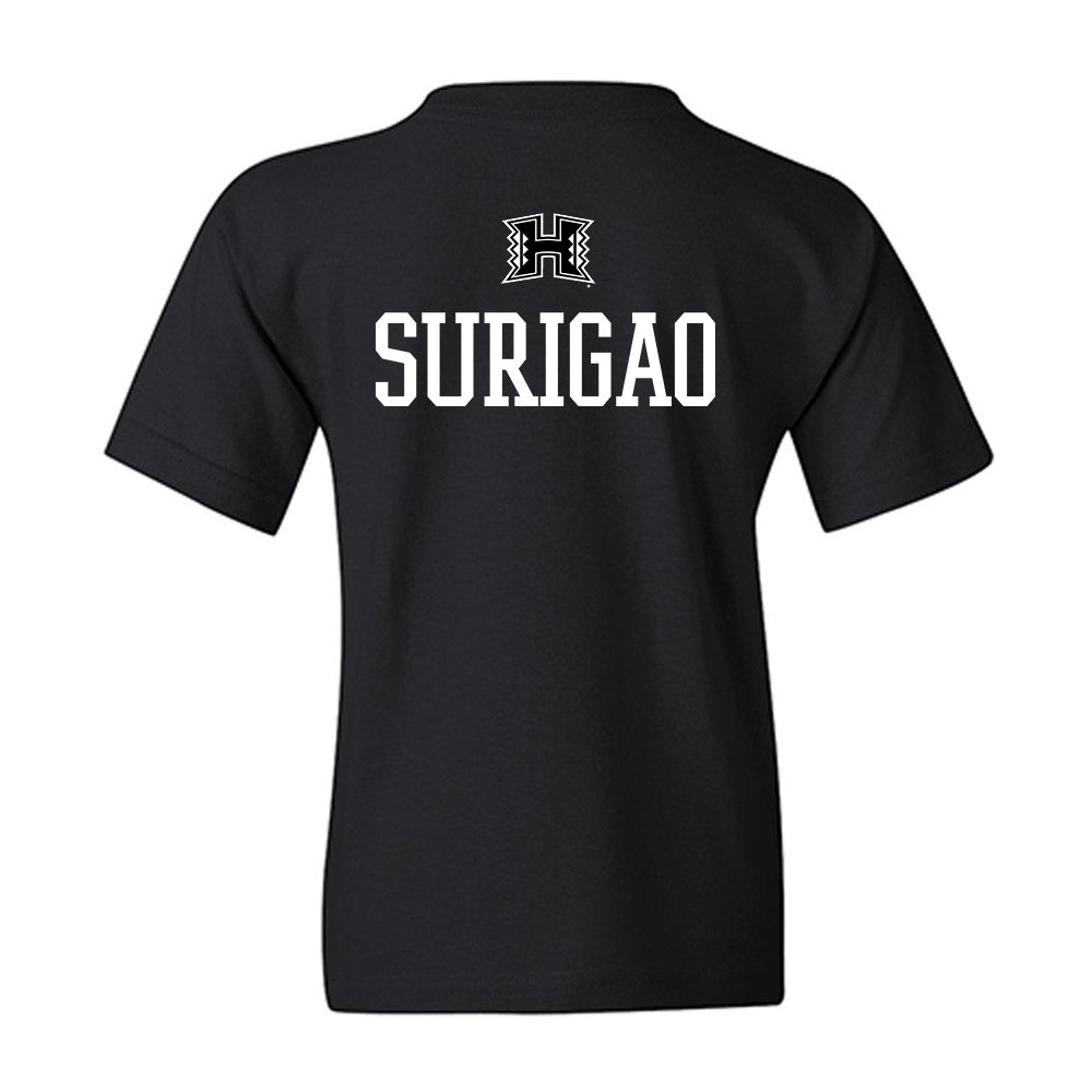 Hawaii - NCAA Baseball : Joshua Surigao - Classic Shersey Youth T-Shirt-1
