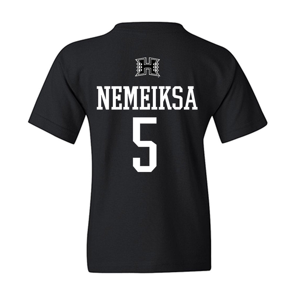 Hawaii - NCAA Men's Basketball : Gytis Nemeiksa - Classic Shersey Youth T-Shirt-1