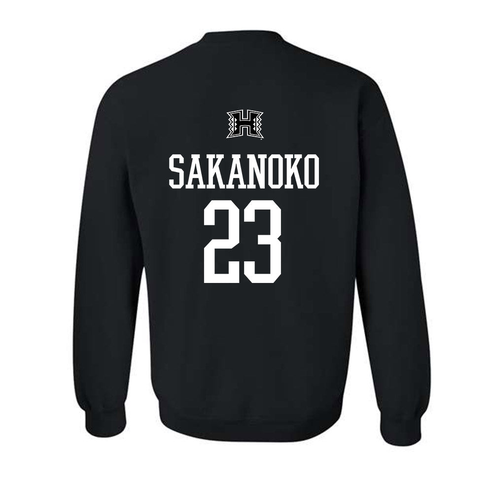Hawaii - NCAA Men's Volleyball : Louis Sakanoko - Classic Shersey Crewneck Sweatshirt-1