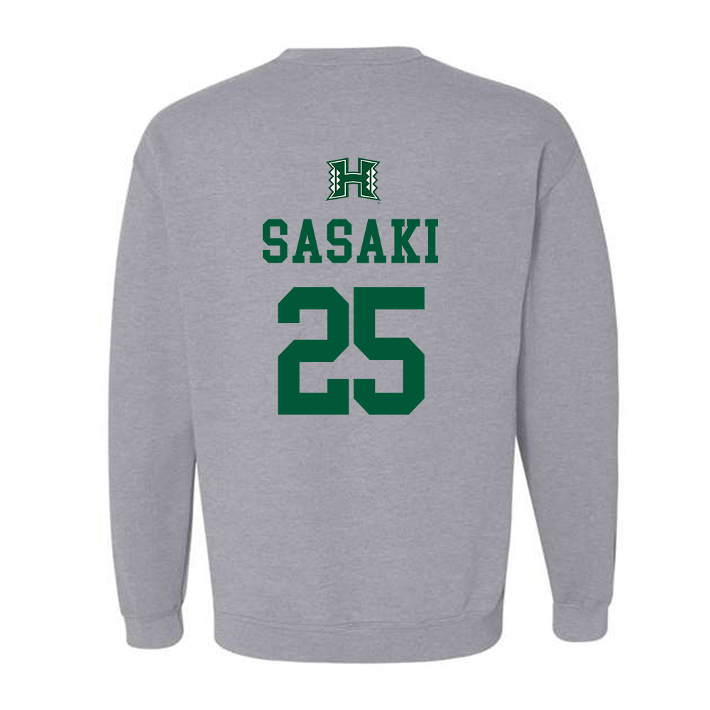 Hawaii - NCAA Softball : Abby Sasaki - Classic Shersey Crewneck Sweatshirt-1