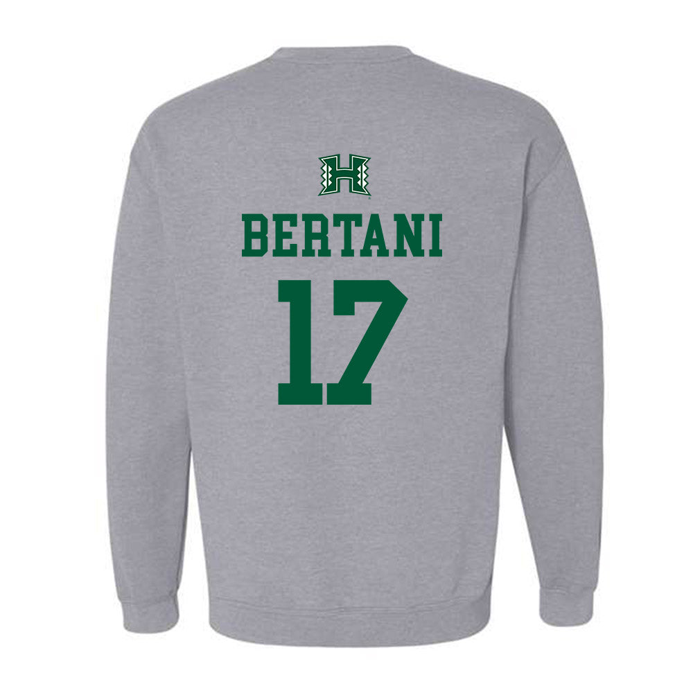 Hawaii - NCAA Women's Soccer : Piper Bertani - Classic Shersey Crewneck Sweatshirt-1