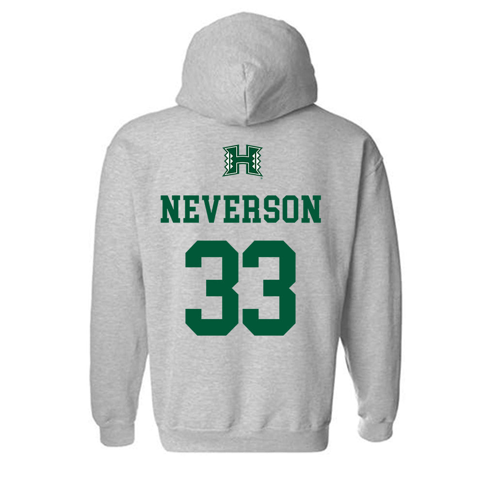 Hawaii - NCAA Women's Basketball : Saniyah Neverson - Classic Shersey Hooded Sweatshirt-1