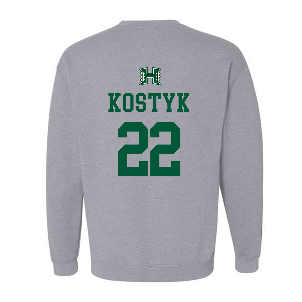 Hawaii - NCAA Softball : Kayla Kostyk - Classic Shersey Crewneck Sweatshirt-1