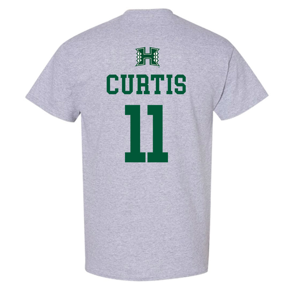 Hawaii - NCAA Women's Basketball : Keiara Curtis - Classic Shersey T-Shirt-1