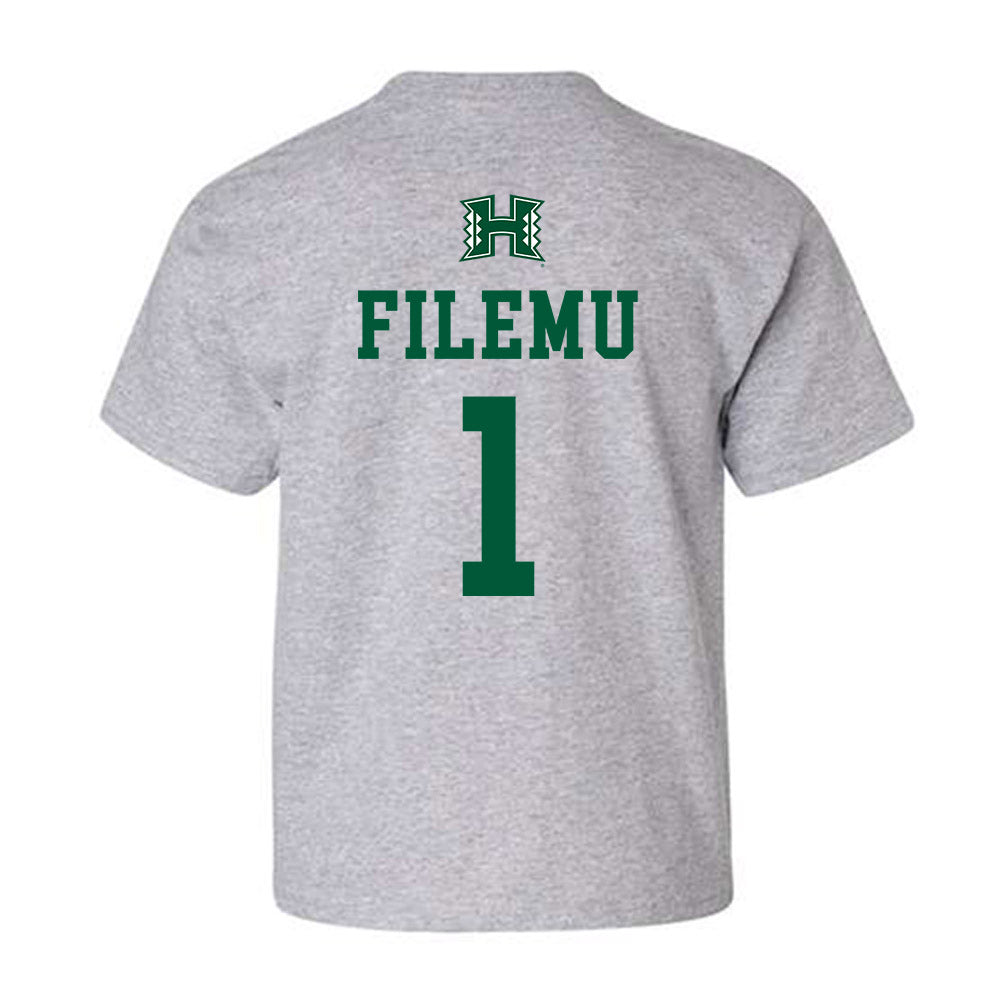 Hawaii - NCAA Women's Basketball : Kira-May Filemu - Classic Shersey Youth T-Shirt-1