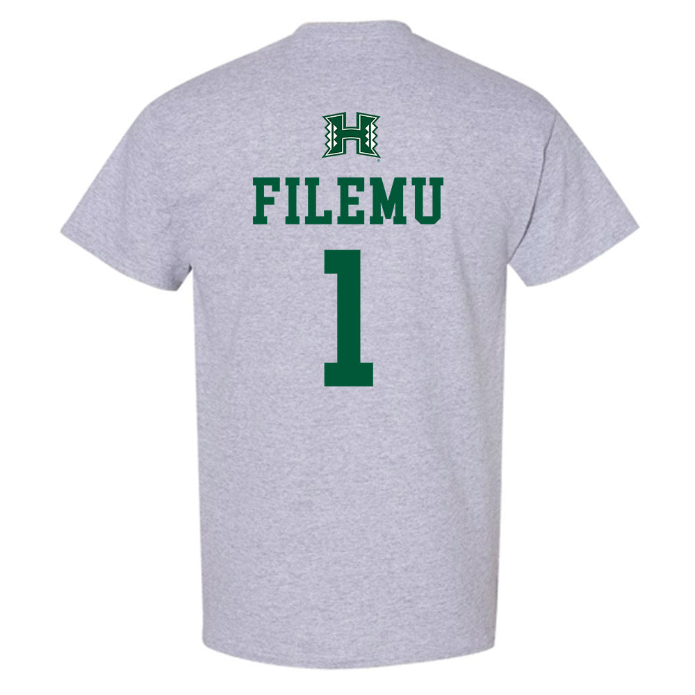 Hawaii - NCAA Women's Basketball : Kira-May Filemu - Classic Shersey T-Shirt-1