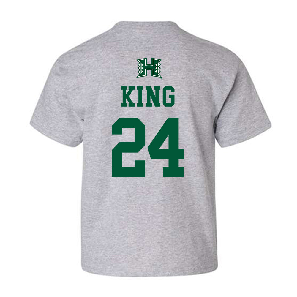 Hawaii - NCAA Football : Devyn King - Classic Shersey Youth T-Shirt-1