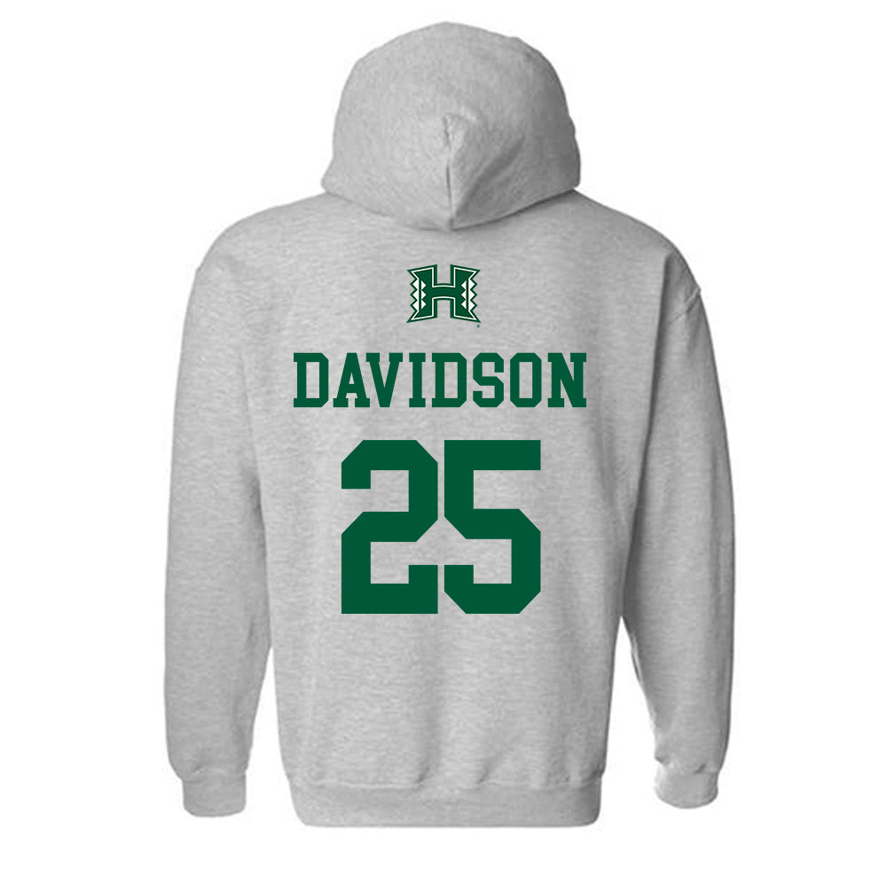 Hawaii - NCAA Women's Soccer : Alice Davidson - Classic Shersey Hooded Sweatshirt-1