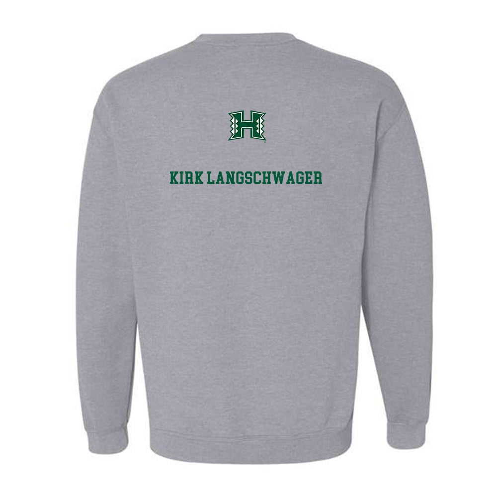 Hawaii - NCAA Women's Track & Field : Emilie Kirk Langschwager - Classic Shersey Crewneck Sweatshirt-1